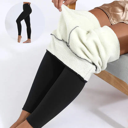 Warm Winter Leggings – Thick, Stretchy, Skinny Fit for Women