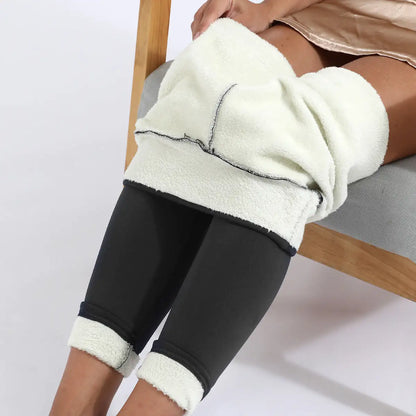 Warm Winter Leggings – Thick, Stretchy, Skinny Fit for Women